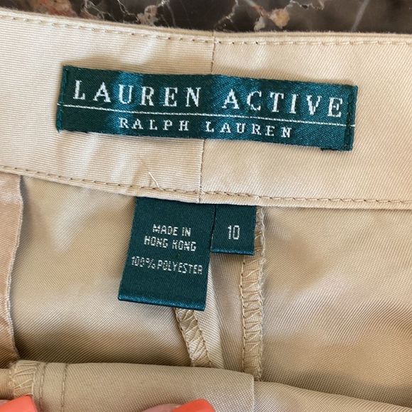 Lauren Ralph Lauren Tan Women Shorts - Picture 5 of 5